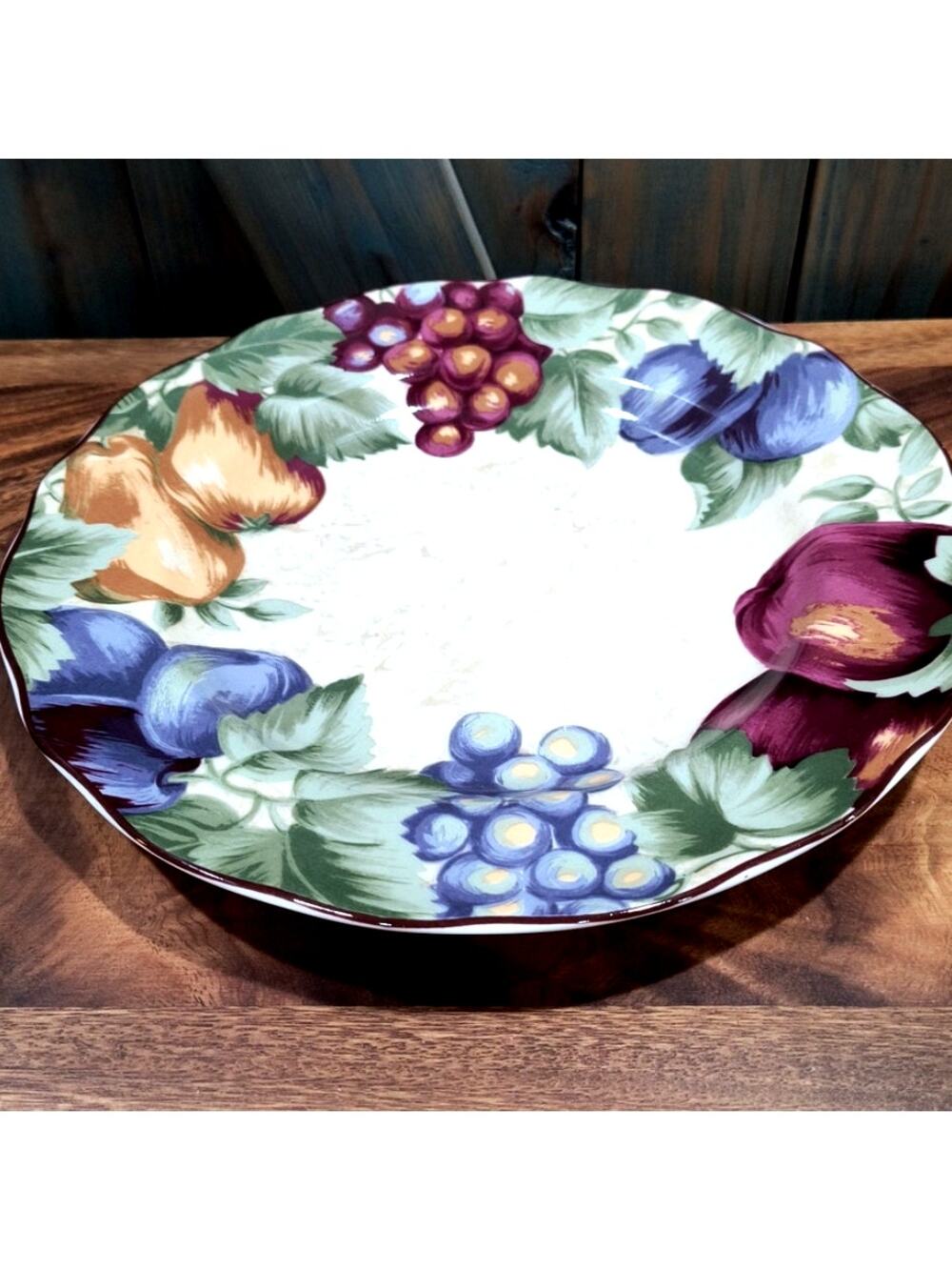 695. Napa Valley Plate Platter Noble Excellence
